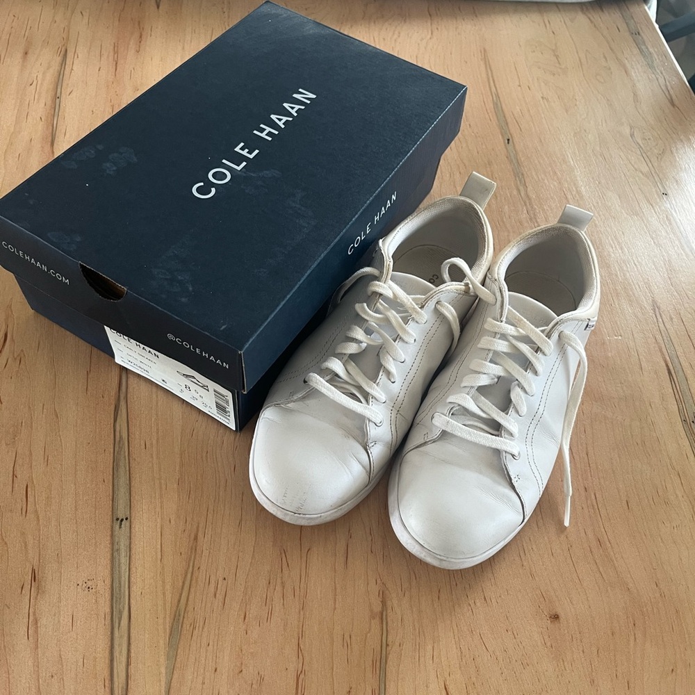 Cole Haan Optic White Carly Sneakers